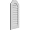 Ekena Millwork Octagonal Top Surface Mount PVC Gable Vent w/ 3-1/2"W x 1"P Standard Frame, 16"W x 34"H GVPOT16X3401SN - alternate 5